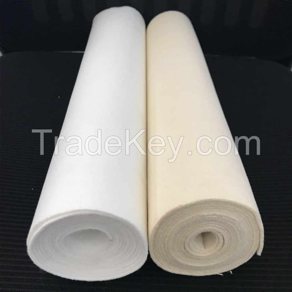 Yuanchen factory supply high abrasion resisitane polyester filter bag