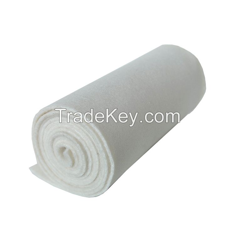 Yuanchen factory supply high abrasion resisitane polyester filter felt