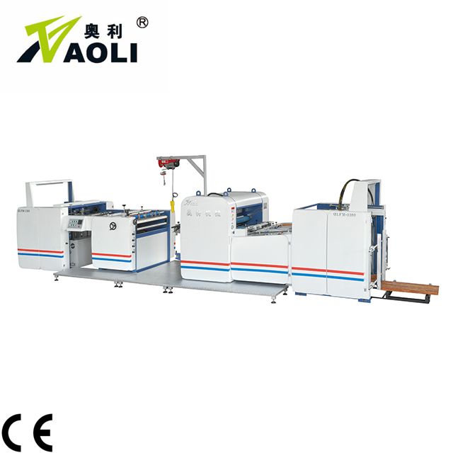 ZWFM automatic thermal bopp opp film laminating machine