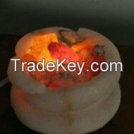 Rock salt lamps