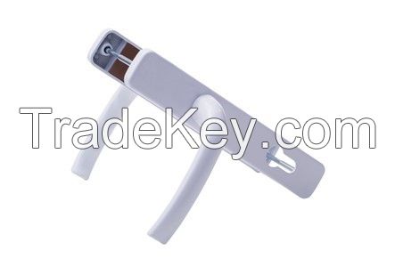 35/85 ALUMINIUM DOOR HANDLE RAL 9016