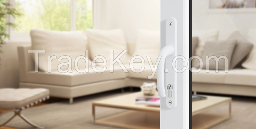 35/85 ALUMINIUM DOOR HANDLE RAL 9016