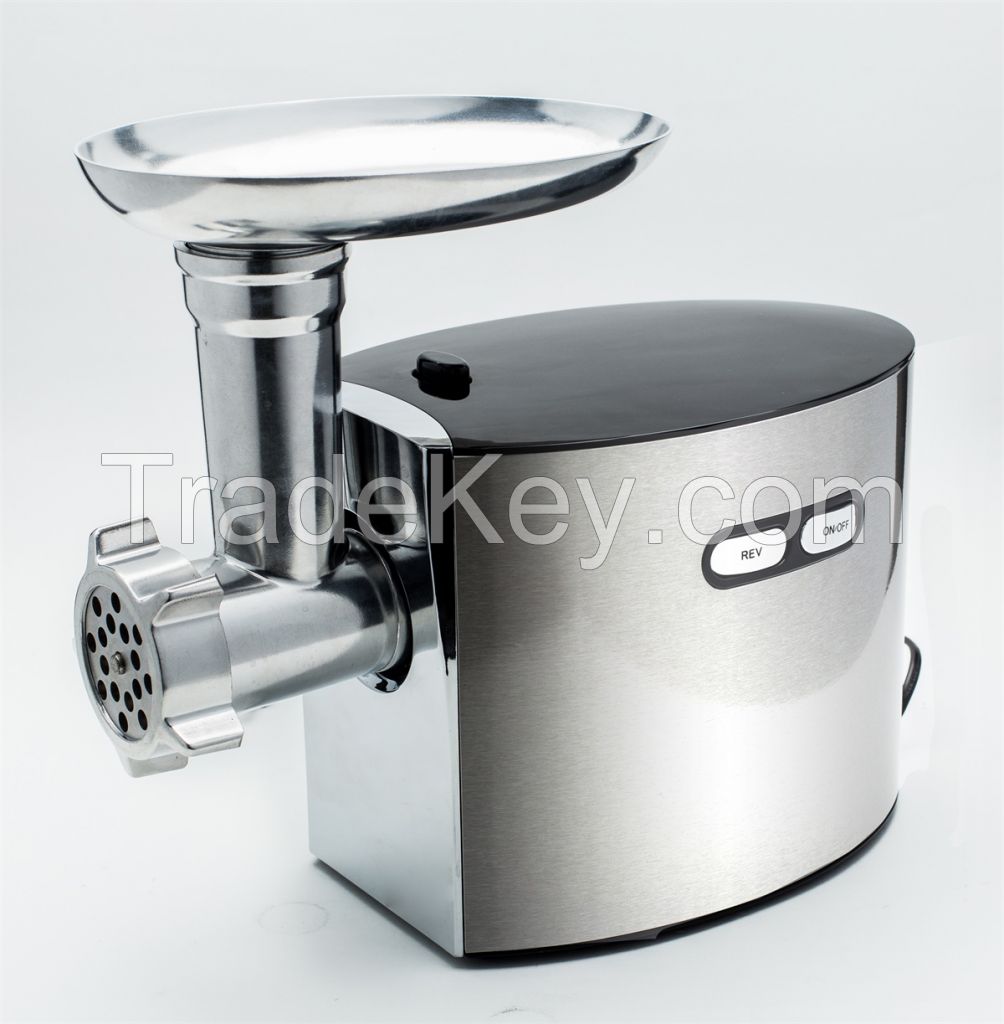 Electric Meat Grinder, Stainless Steel Meat Mincer & Sausage Stuffer, Heavy Duty Food Grinder Included