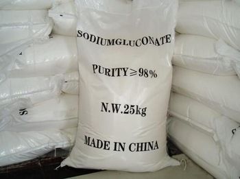 low price stable quality sodium gluconate used in concrete construction building