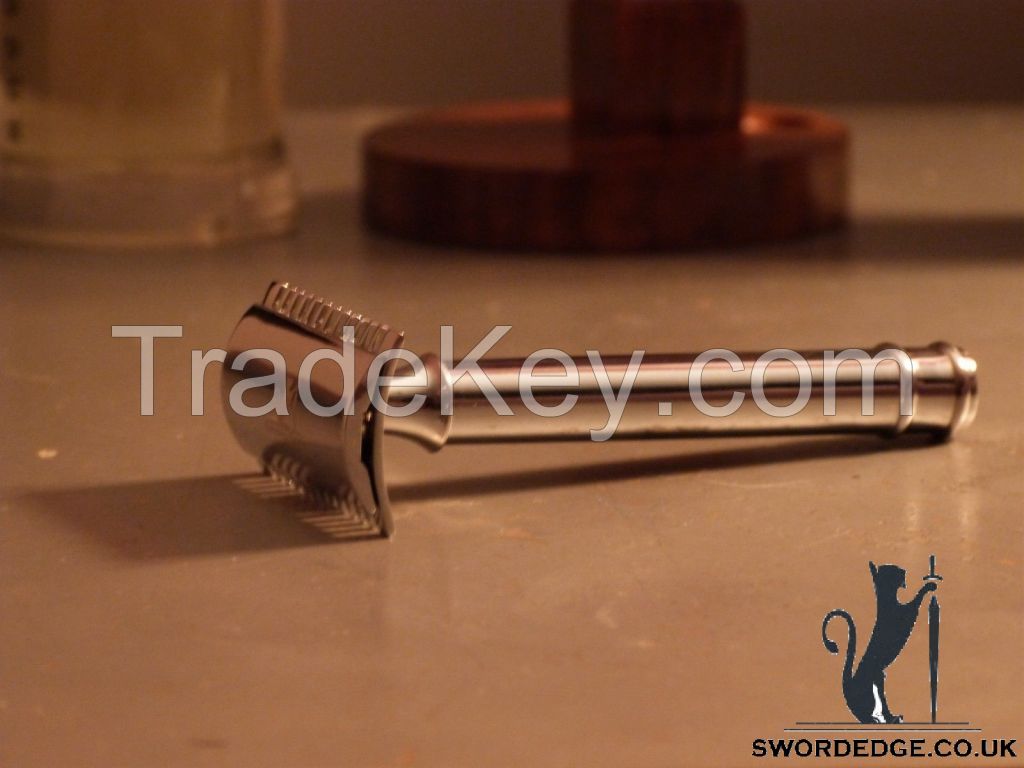 Sword edge Double edge razor Heavy Duty 115 grams open comb head