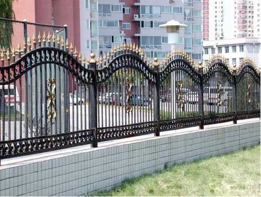 Complete Sets of Custom Wrought Iron Gates and Fences