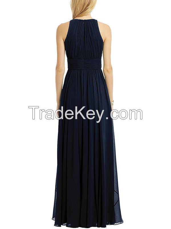 ssyiz cap sleeves long chiffon bridesmaid dresses