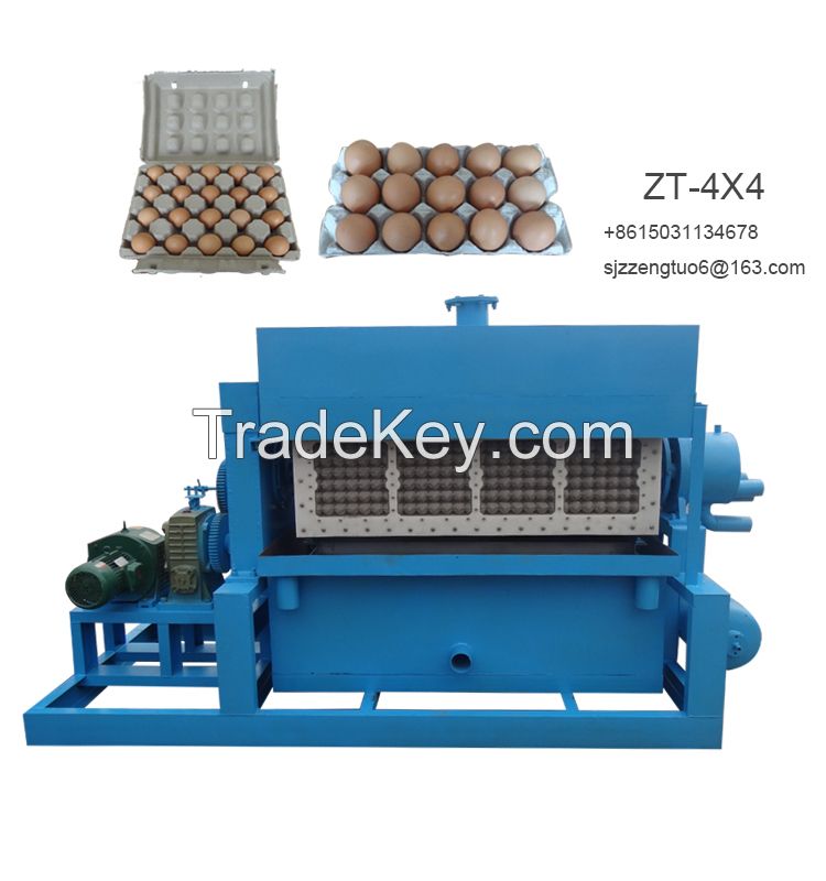 Competitive advantage full automatic recycled paper pulp molding egg tray machine