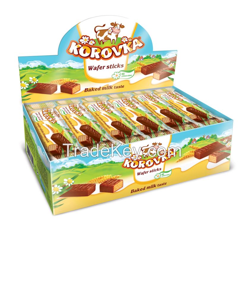 KOROVKA Wafer Sticks Baked milk