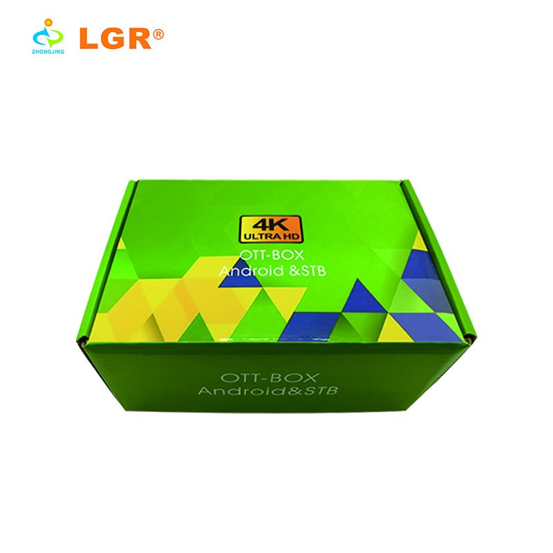 2.4GHz wifi zhongjing lgr internet amlogic s905x android 7.1 tv box isdb-t receiver