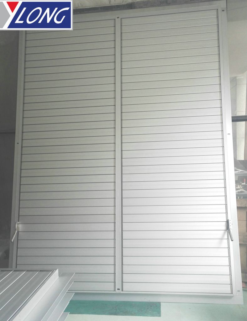 Manual Aluminum Shutter for Sunshade and Ventilation