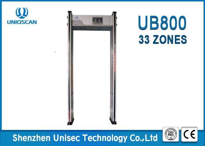 UB800 33 zone Zone Economic 999 Sensitivity Walk Through Metal Detector Gate