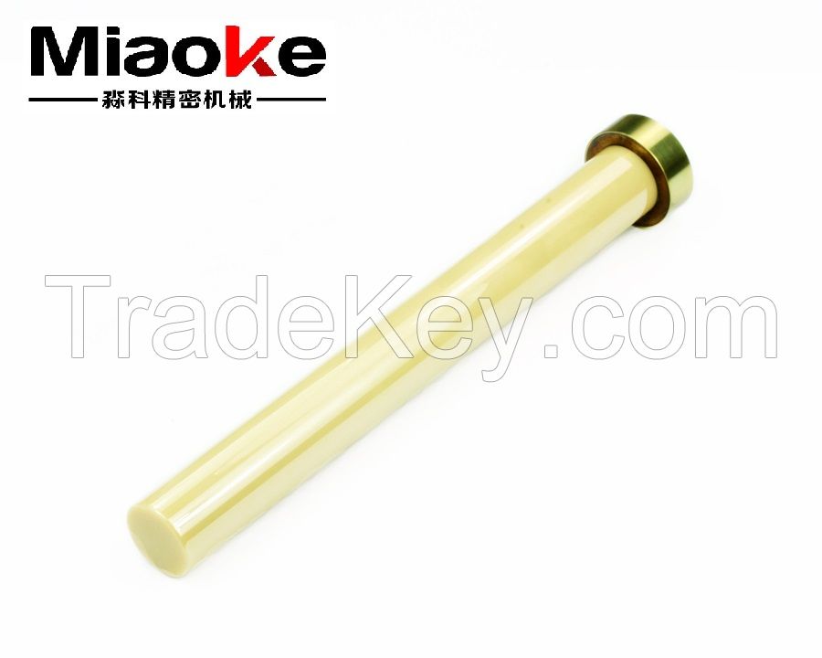 High quality waterjet intensifier parts ceramic hp plunger for water jet machine parts