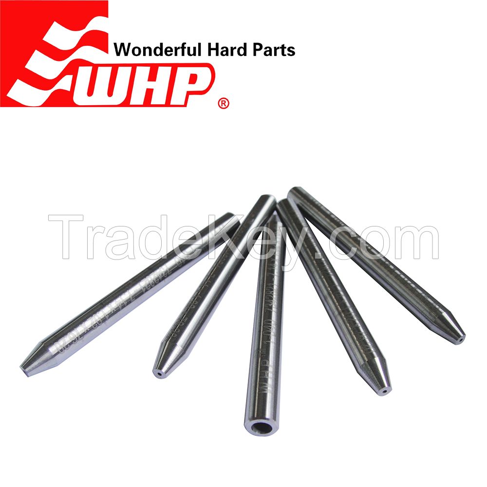 WHP waterjet cutting machine spare parts nozzles mixing tube