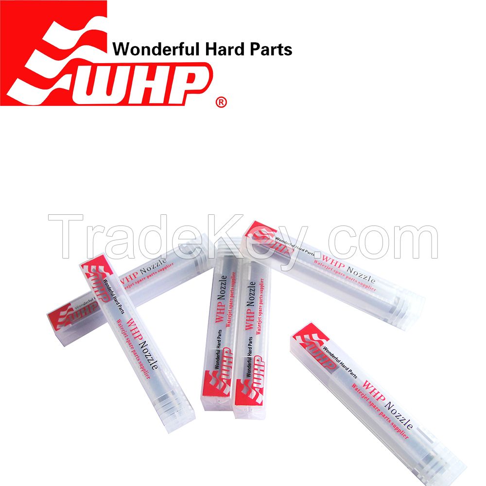 WHP waterjet cutting machine spare parts nozzles mixing tube