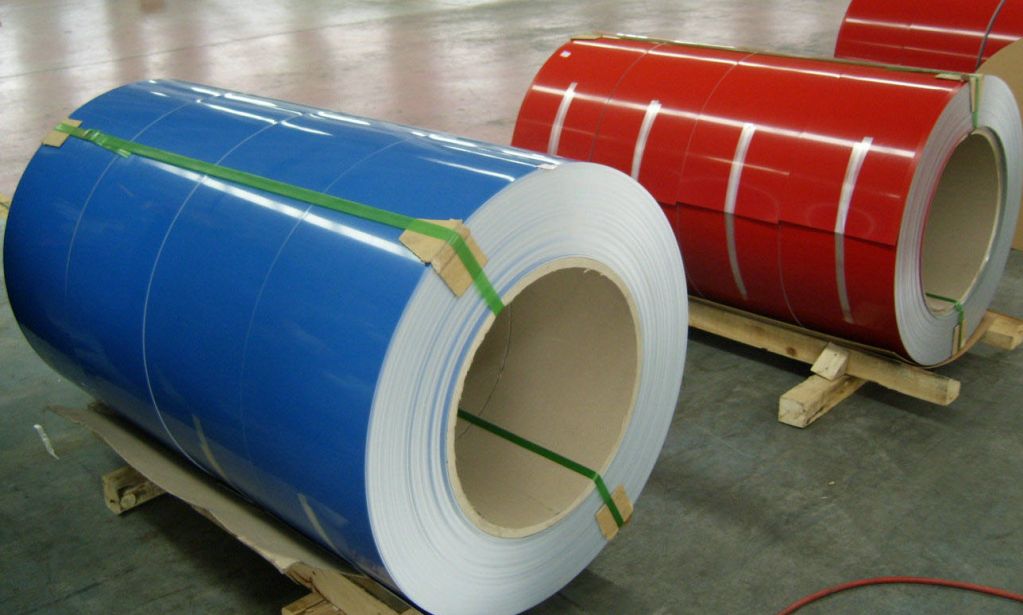 Color Coated Aluminium Coil/Bobina de aluminio recubierta de color