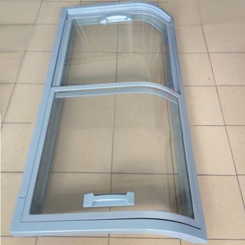 High Quality Double Pane Sliding Glass Doors for Island Freezer