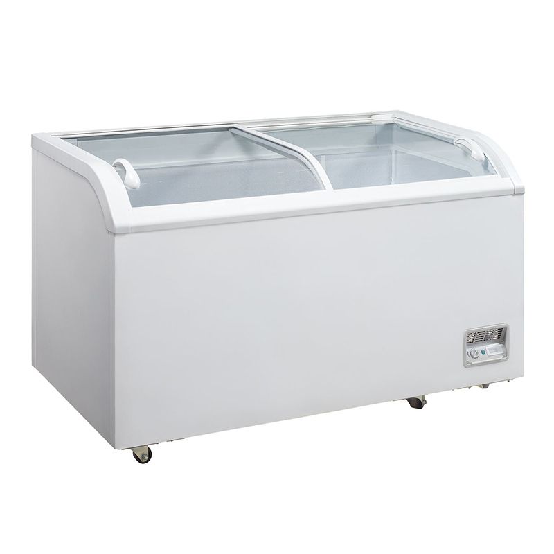 High Quality Double Pane Sliding Glass Doors for Island Freezer