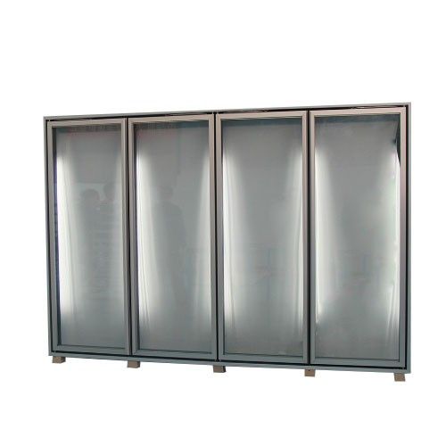 High Quality Rectangular Cold Room Aluminum Glass Door For Display