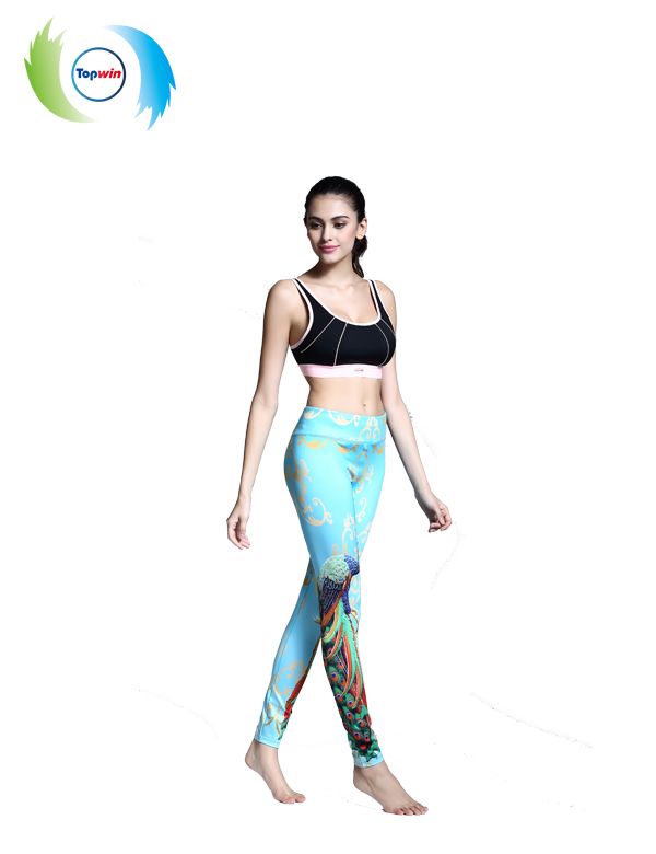 Custom high quality sexy sublimation women pant yoga legging 