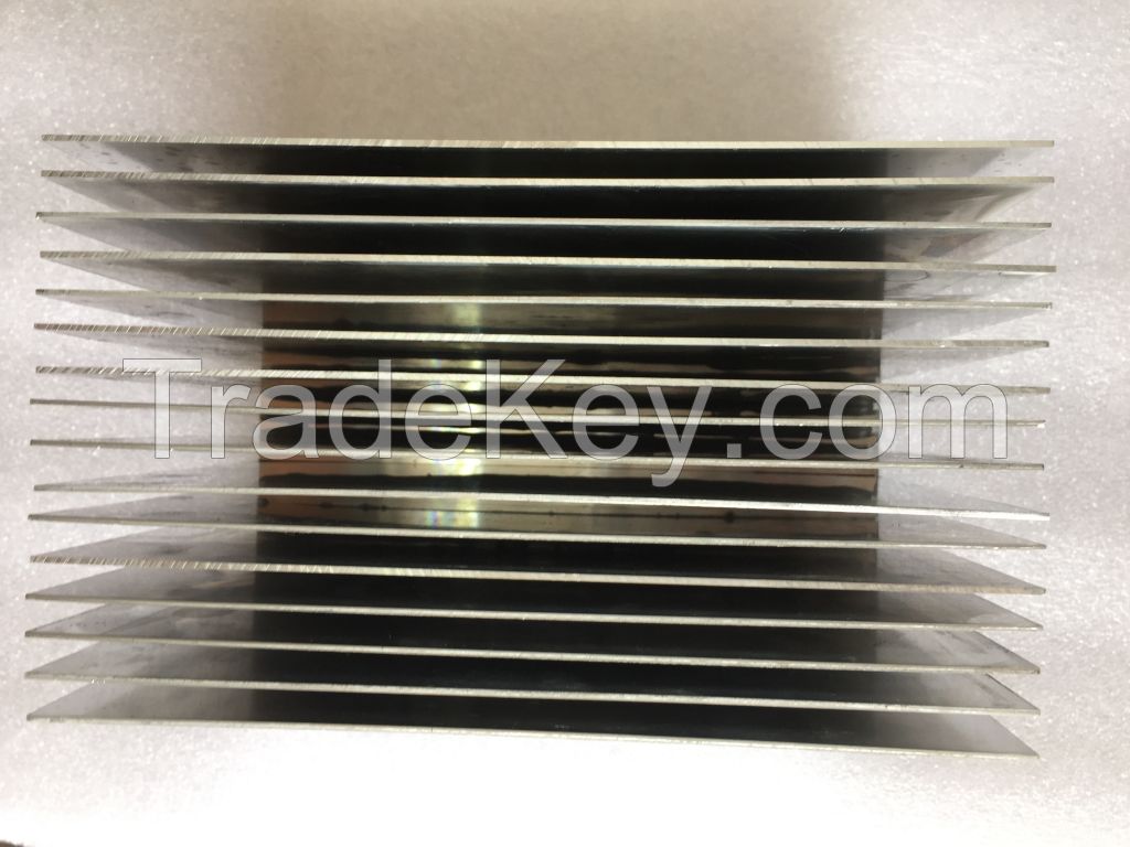 Bond fin heat sinks