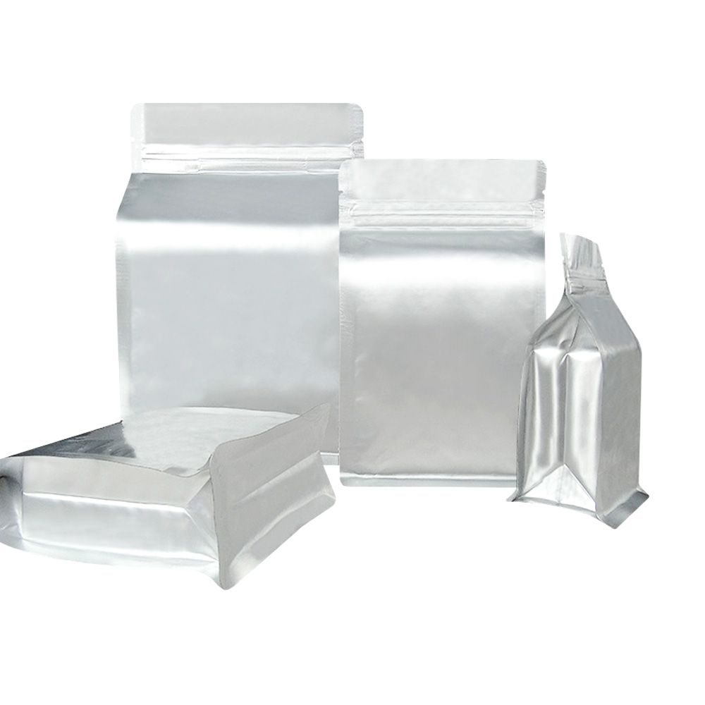 Aluminum foil stand up zipper pouch tea dried food packaging bag