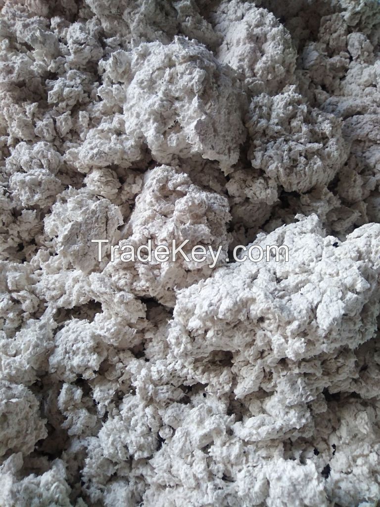 White pulp cellulose white fiber