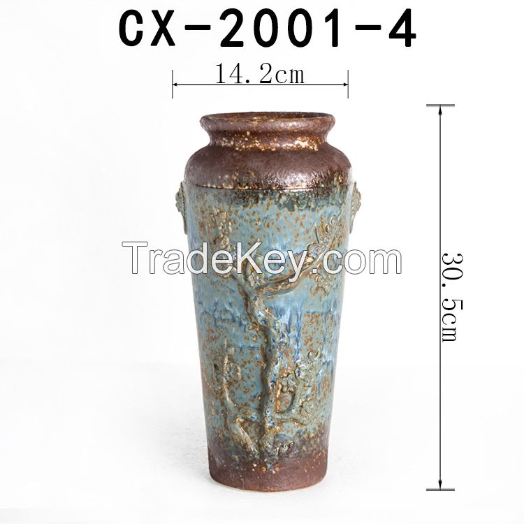 china ceramic flower pot and flower vase garden home decorative