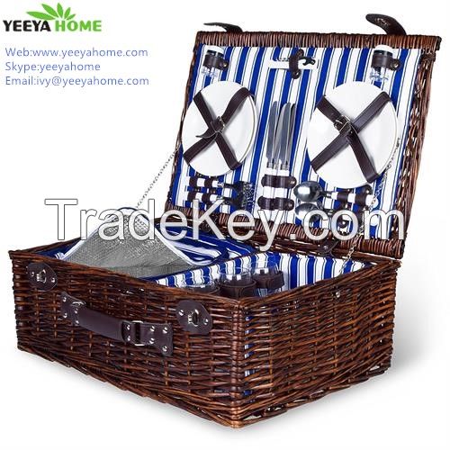 hot sale popular wicker picnic basket from china factory