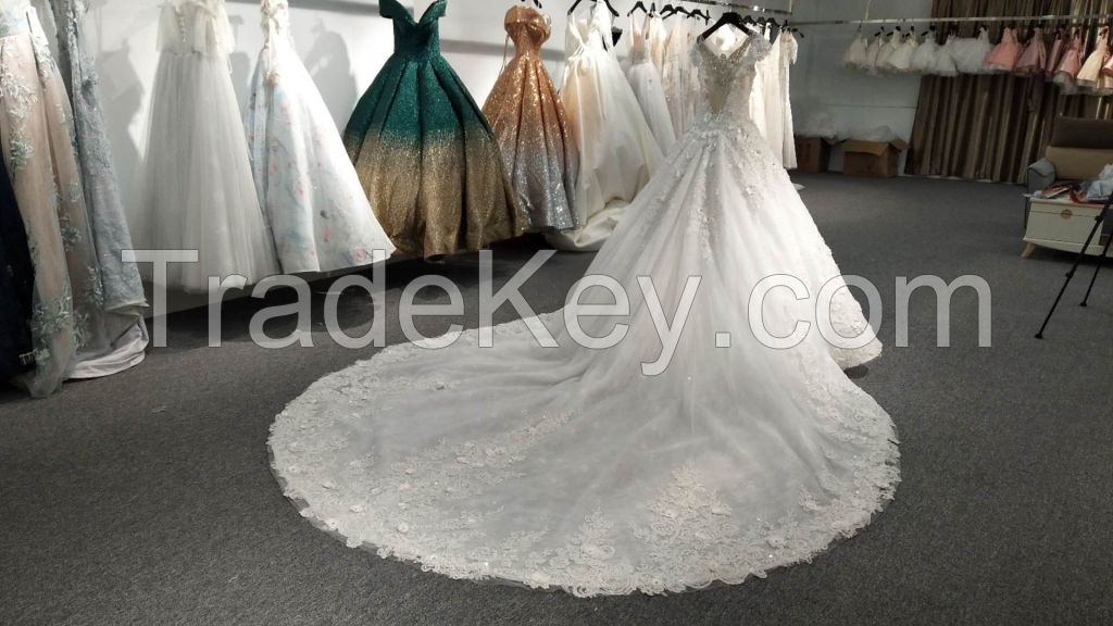 luxury wedding dress