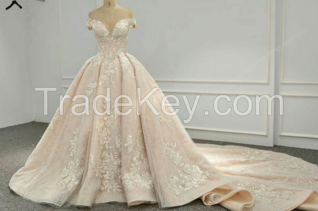 luxury wedding dress