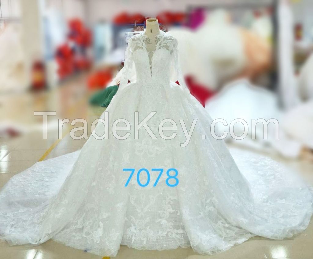 luxury wedding dress