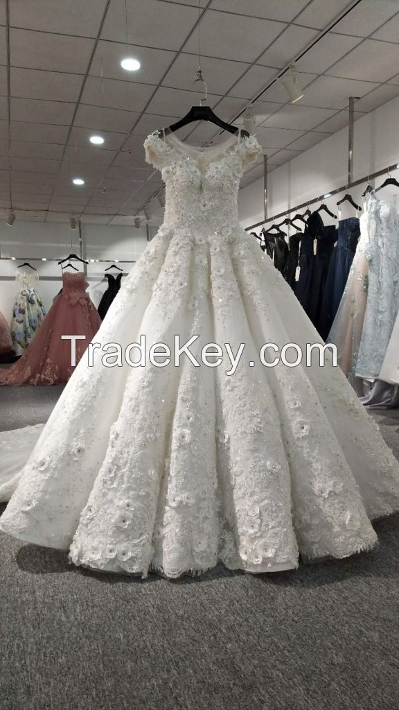 luxury wedding dress