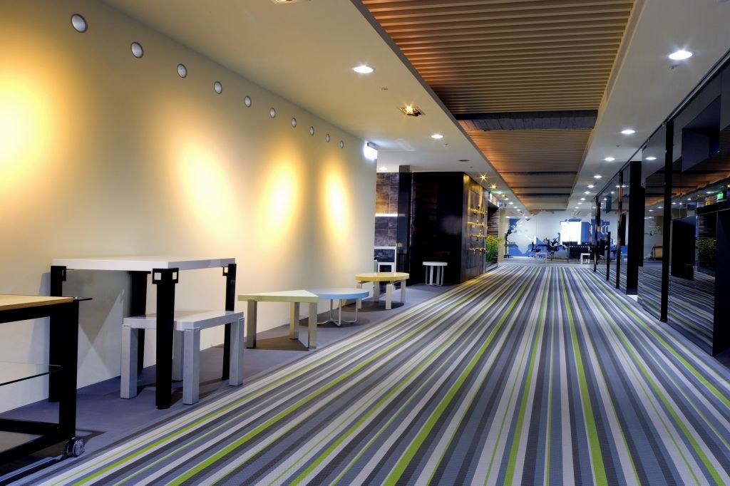 pvc woven vinyl flooring for office