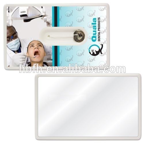 Credit card dental floss,dental floss with mirror,beef floss