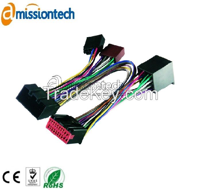 Chinese Supplier OEM Electrical Wire Harness Use in Car Audio or Motorcycle