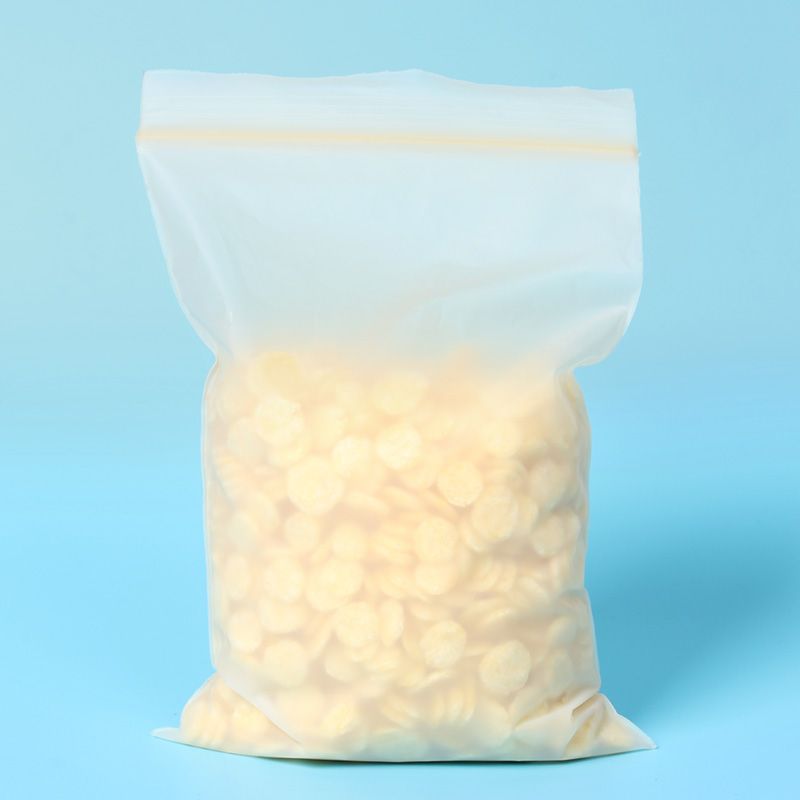 Corn starch based biodegradable compostable ziplock bag