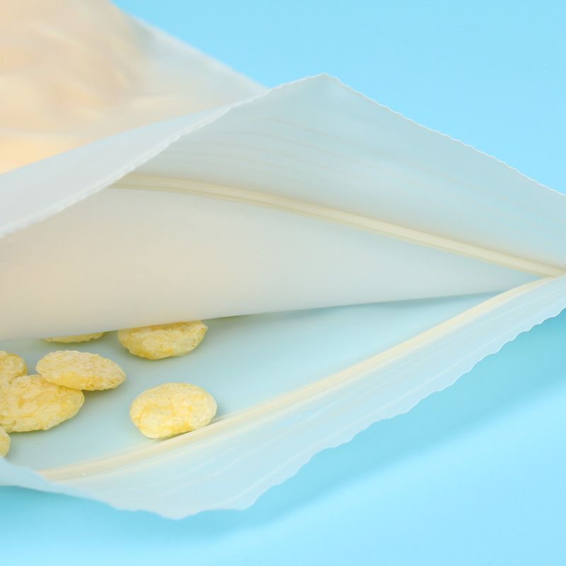 Corn starch based biodegradable compostable ziplock bag