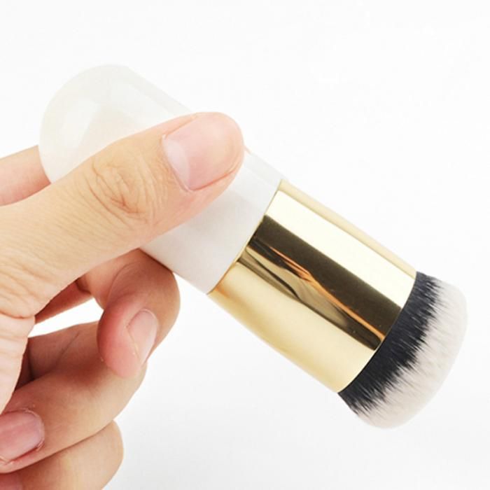 New Chubby Pier Foundation Brush Flat Cream Makeup Brushes Professional Cosmetic Make-up Brush