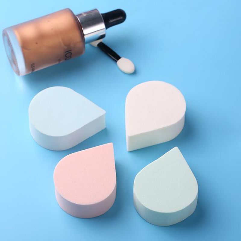 Hot Women 4pcs Professional Makeup Sponge Blush Foundation Puff Multi Shape Sponges Makeup High Quality Recommend Praise