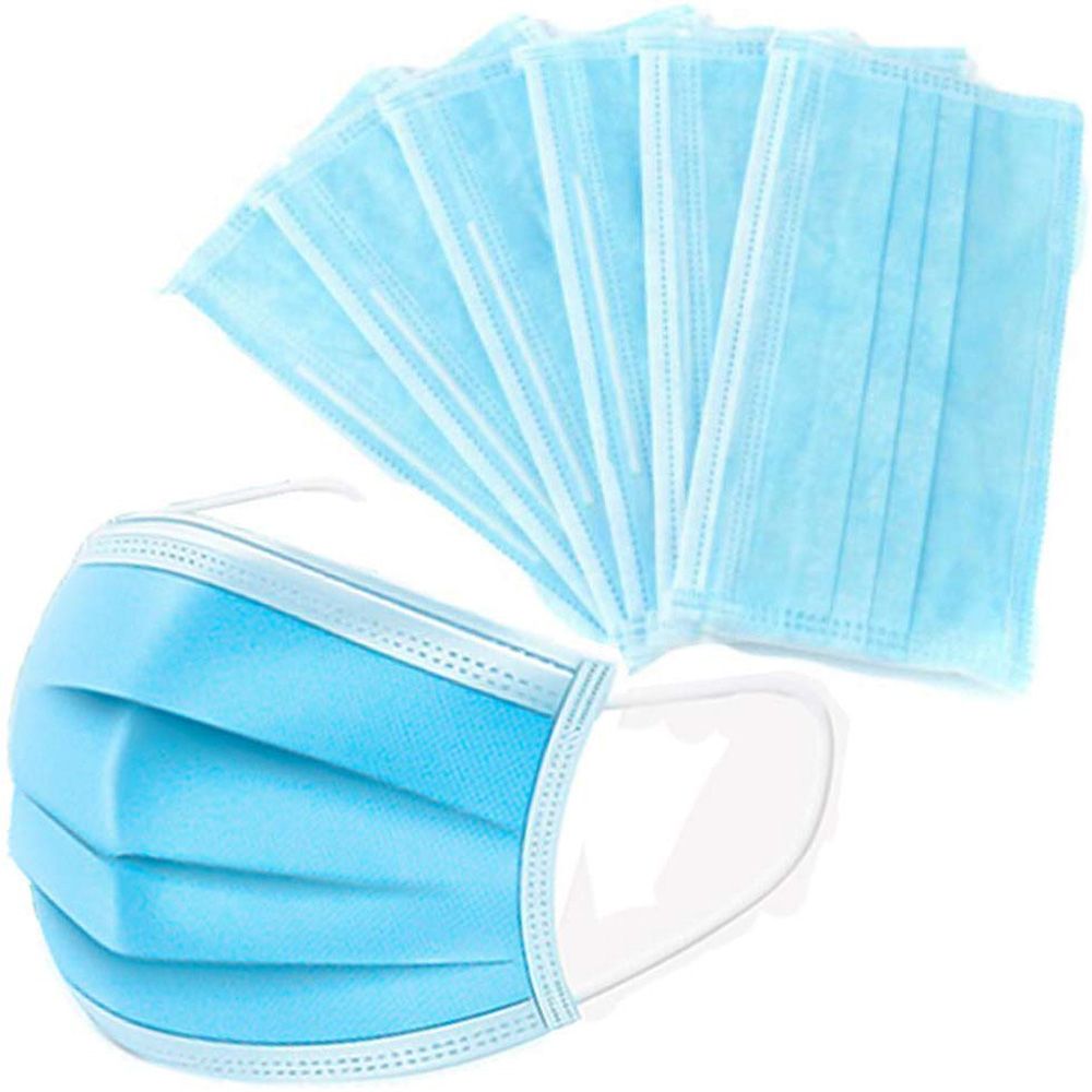 Custom 3 Ply Dental Medical Non-woven Disposable Face Mask