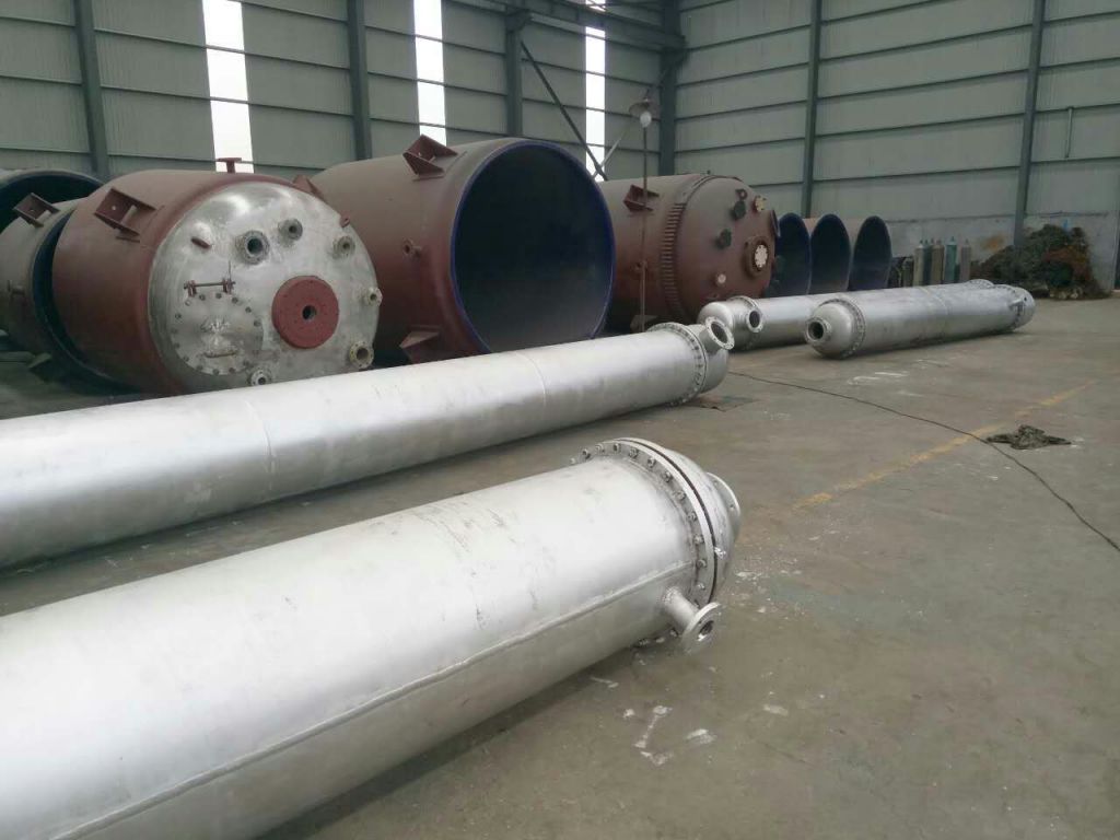 Glass lined heat exchanger for exporting