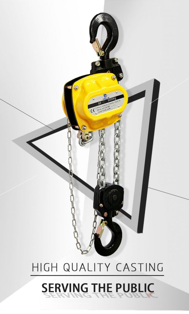 Hangzhou supplier 3t manual chain hoist