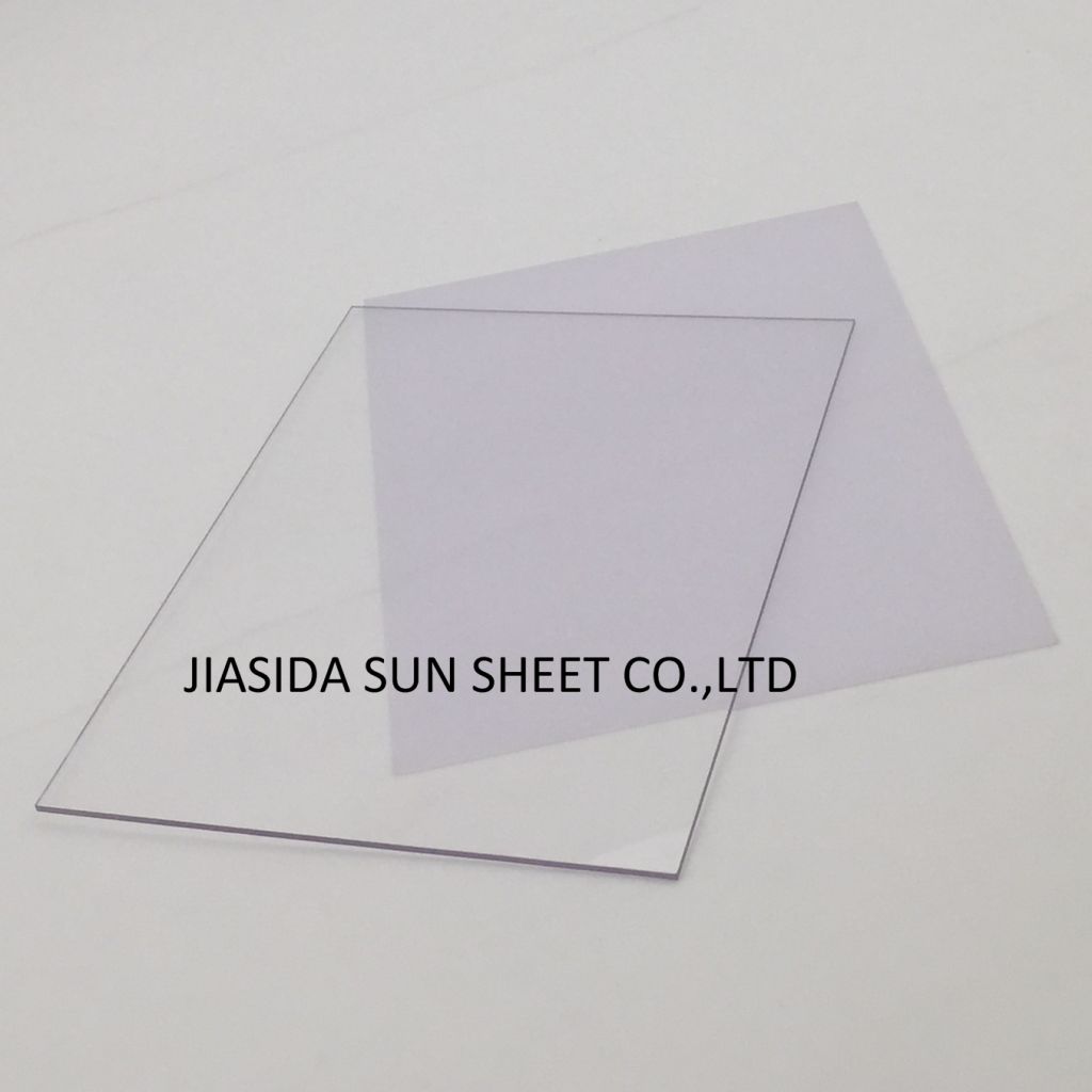 Red Transparent Plastic/PC Polycarbonate Solid Sheet for Sale