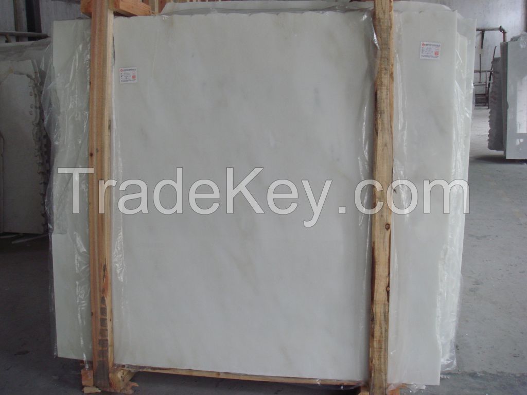 Oriental white marble tile marble slabe