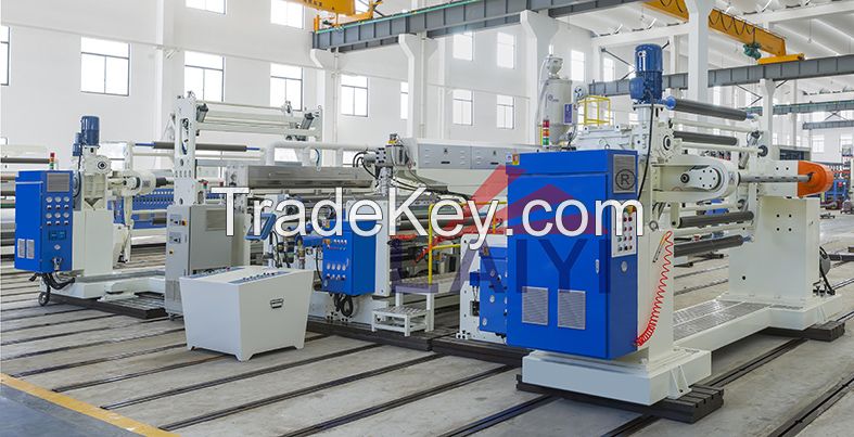 Cup paper extrusion laminating machine