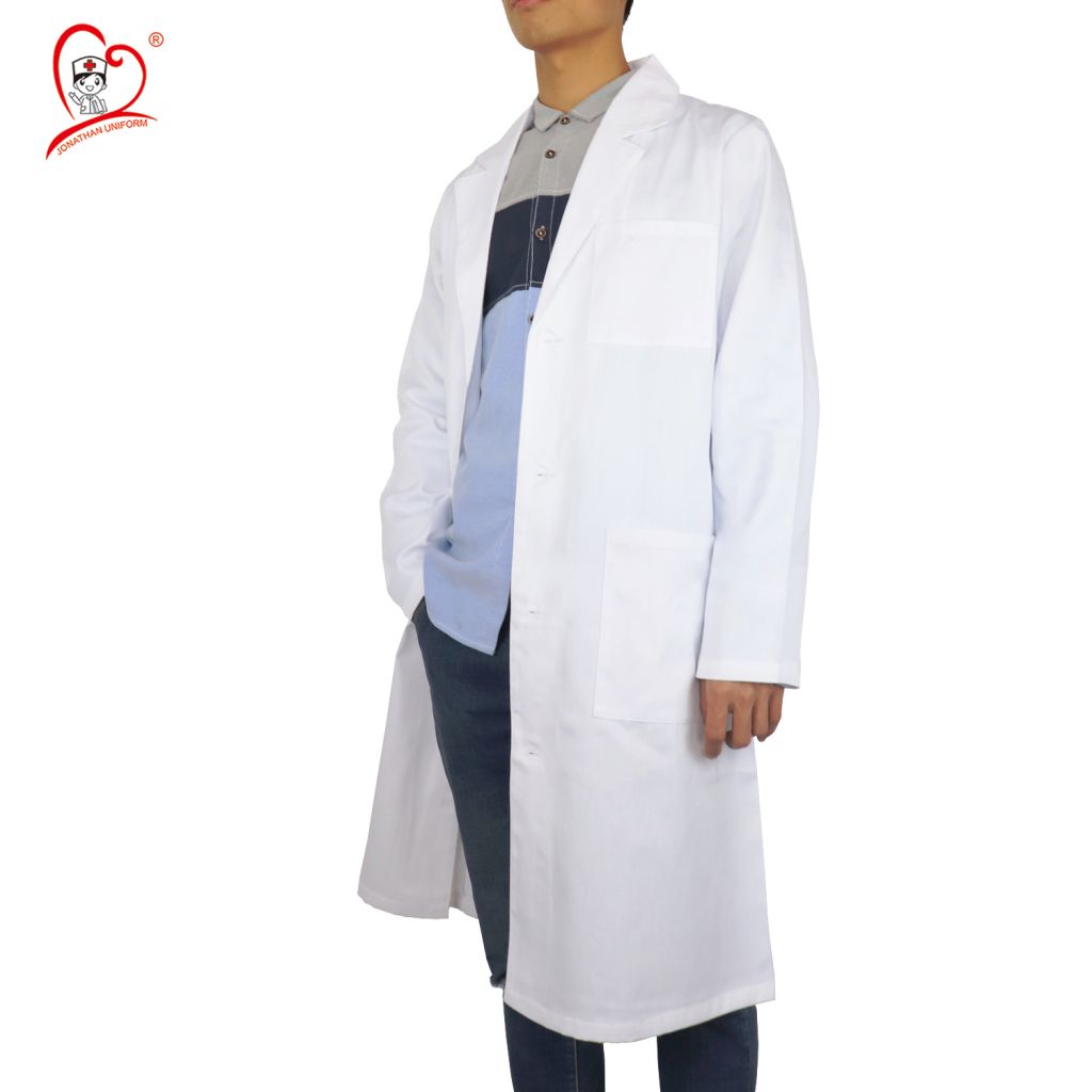 Jonathan Uniform Unisex Doctor Wear Coat White Lab Coat