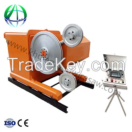 High performance Kanghua diamond wire saw quarry stone machine for cutting 37kw/45kw/55kw/75kw