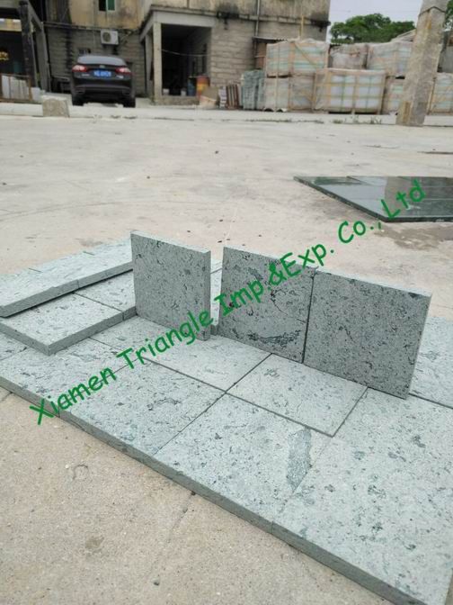 China Green Sukabumi Natural Stone Pool Tiles