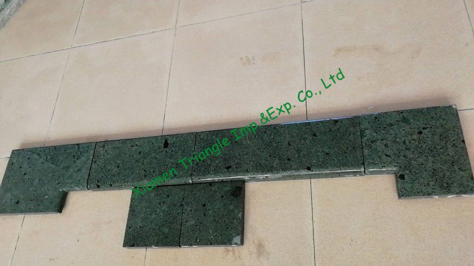 China Green Sukabumi Natural Stone Pool Coping Tiles